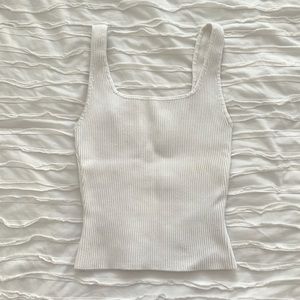 Babaton white tank